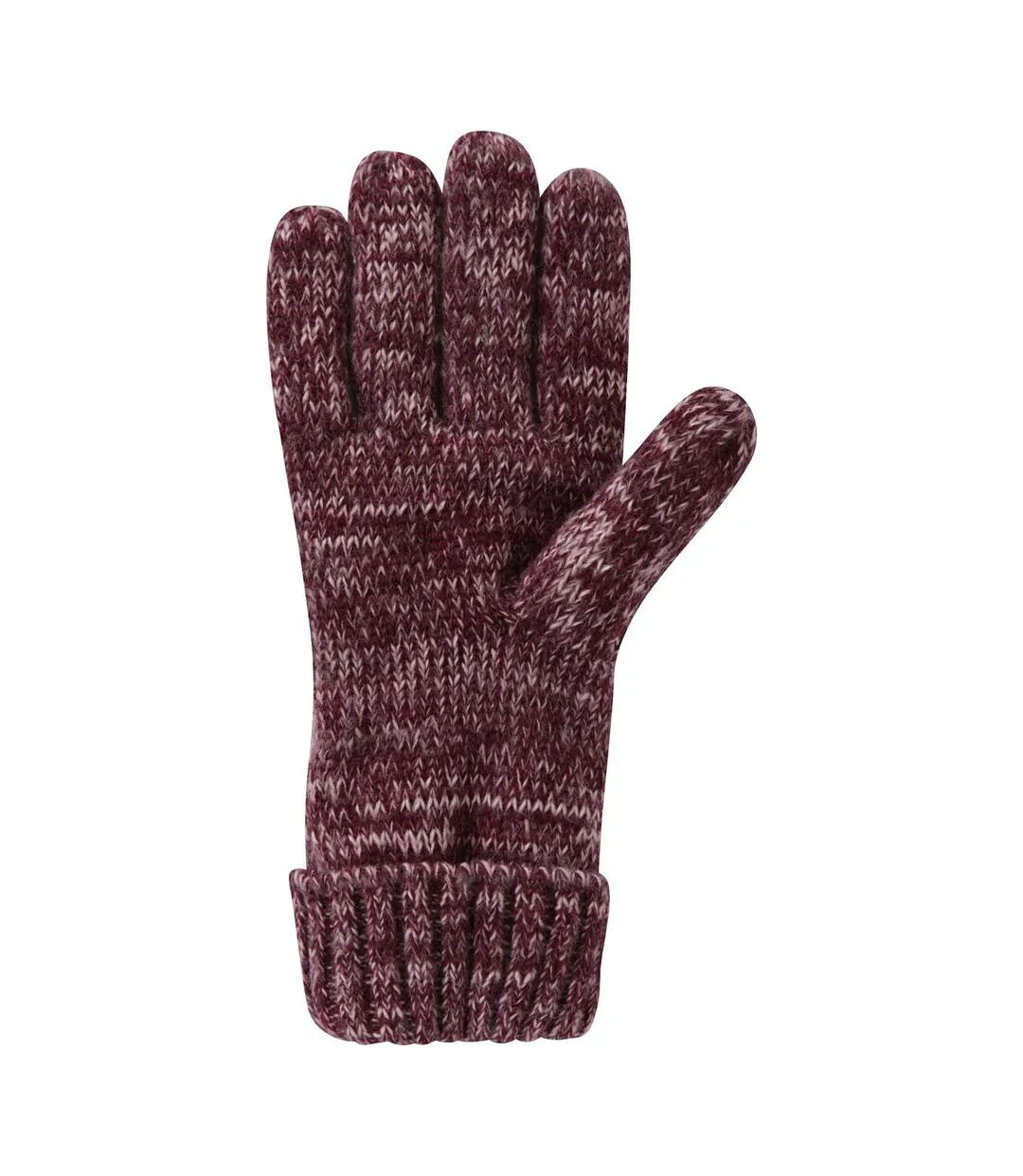 Gants d´hiver femme taille unique bordeaux Mountain Warehouse