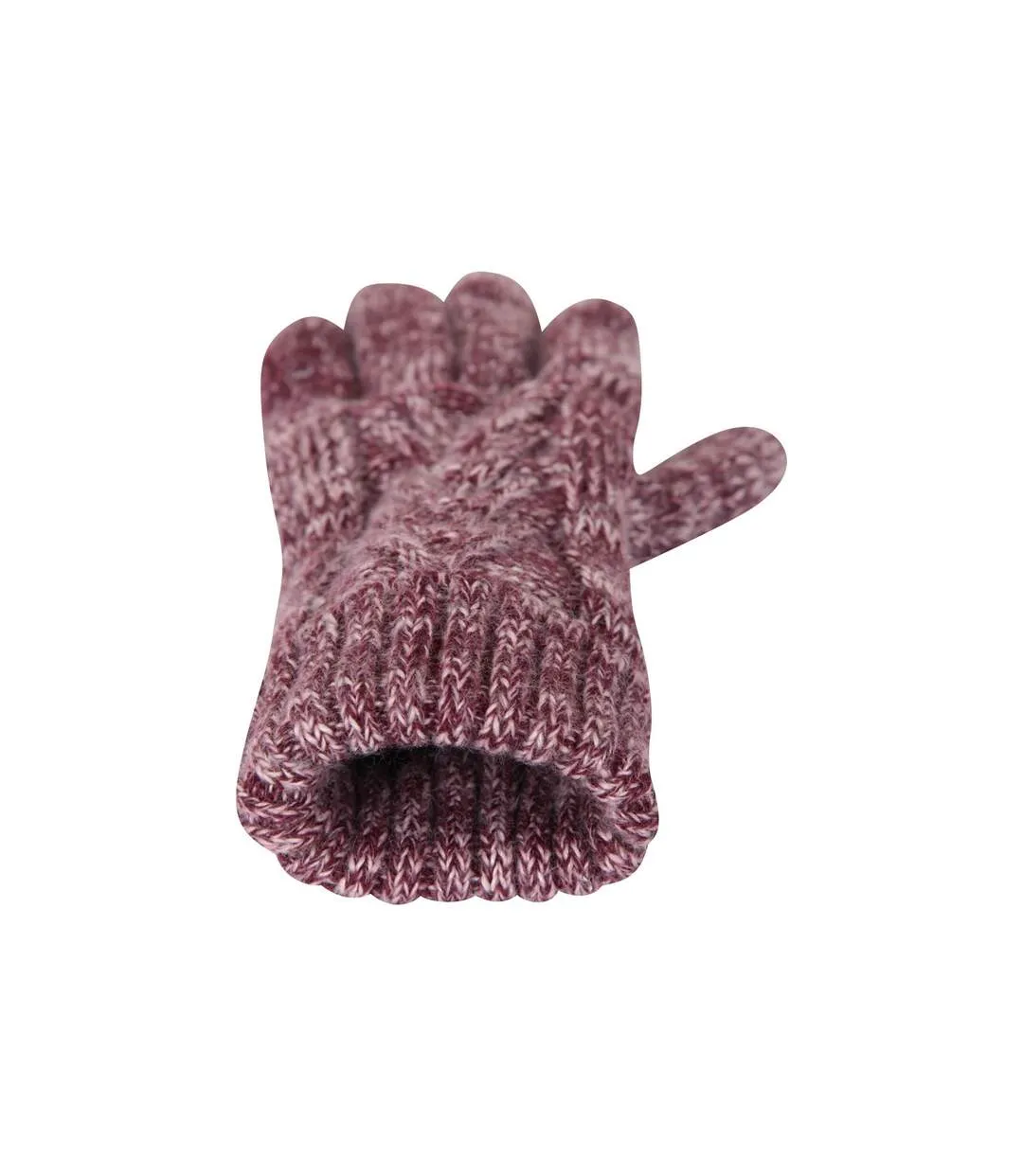 Gants d´hiver femme taille unique bordeaux Mountain Warehouse