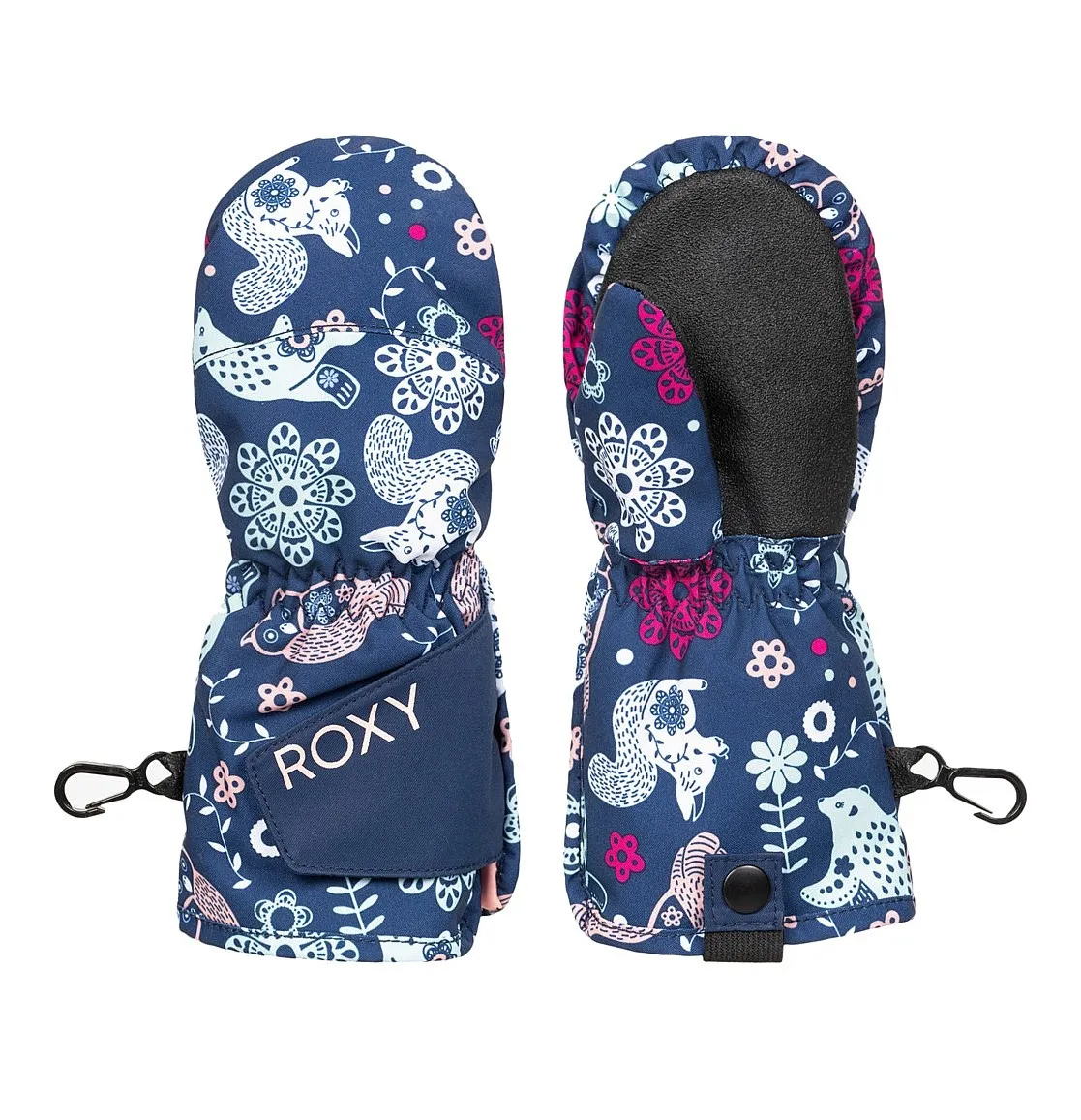 gants Roxy Snows Up Mitt - BTE2/Medieval Blue Neo - kid´s