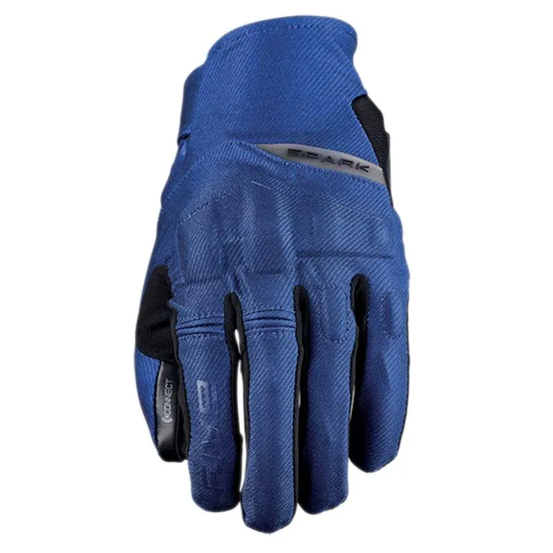 Gants SPARK WOMAN FIVE bleu nuit - MAXXESS.FR, Gants moto été