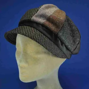 Gavroche en laine couleur marron | Casquette pour femmes