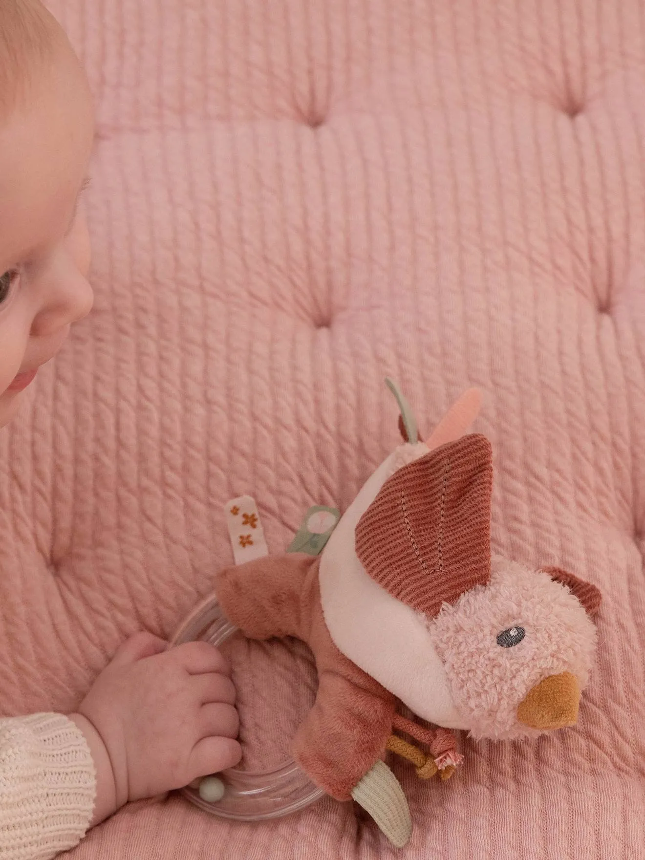 Hochet - LITTLE DUTCH lapin baby bunny - Little Dutch