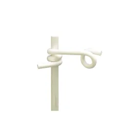 Isolateurs pour piquets - queue de cochon 10 mm - clôture électrique