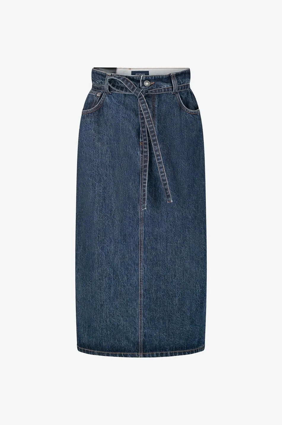 Jupe midi en denim Terni