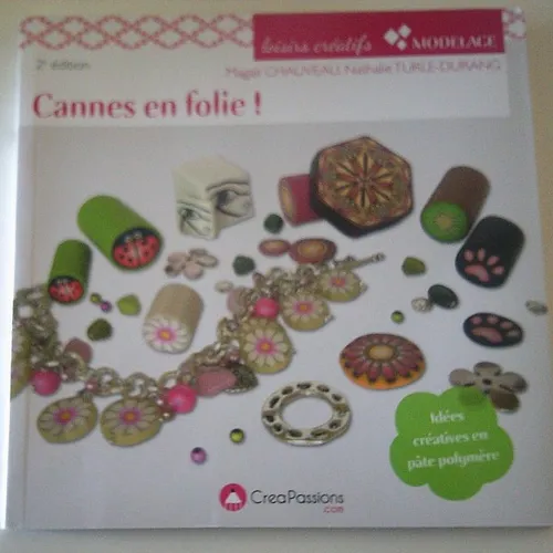 Livre cannes en folie ! -  2ème édition - créa passions