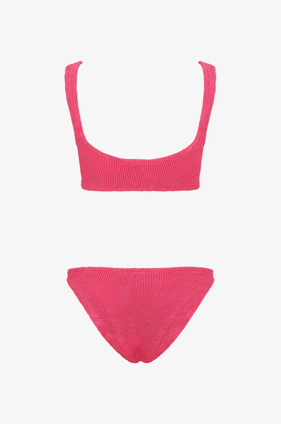 Maillot de bain deux pièces en seersucker Xandra