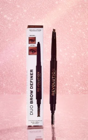 Makeup  Revolution Crayon duo Brow Definer Light Brown