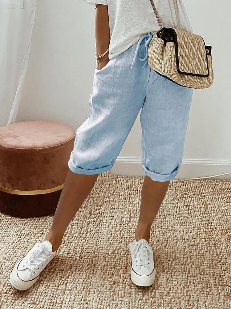 Marie | Cordon de serrage en pantalons pour femmes