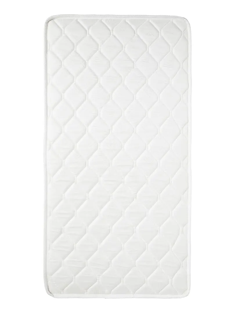 Matelas bébé Climatisé Ete / Hiver - 60x120 cm - Blanc