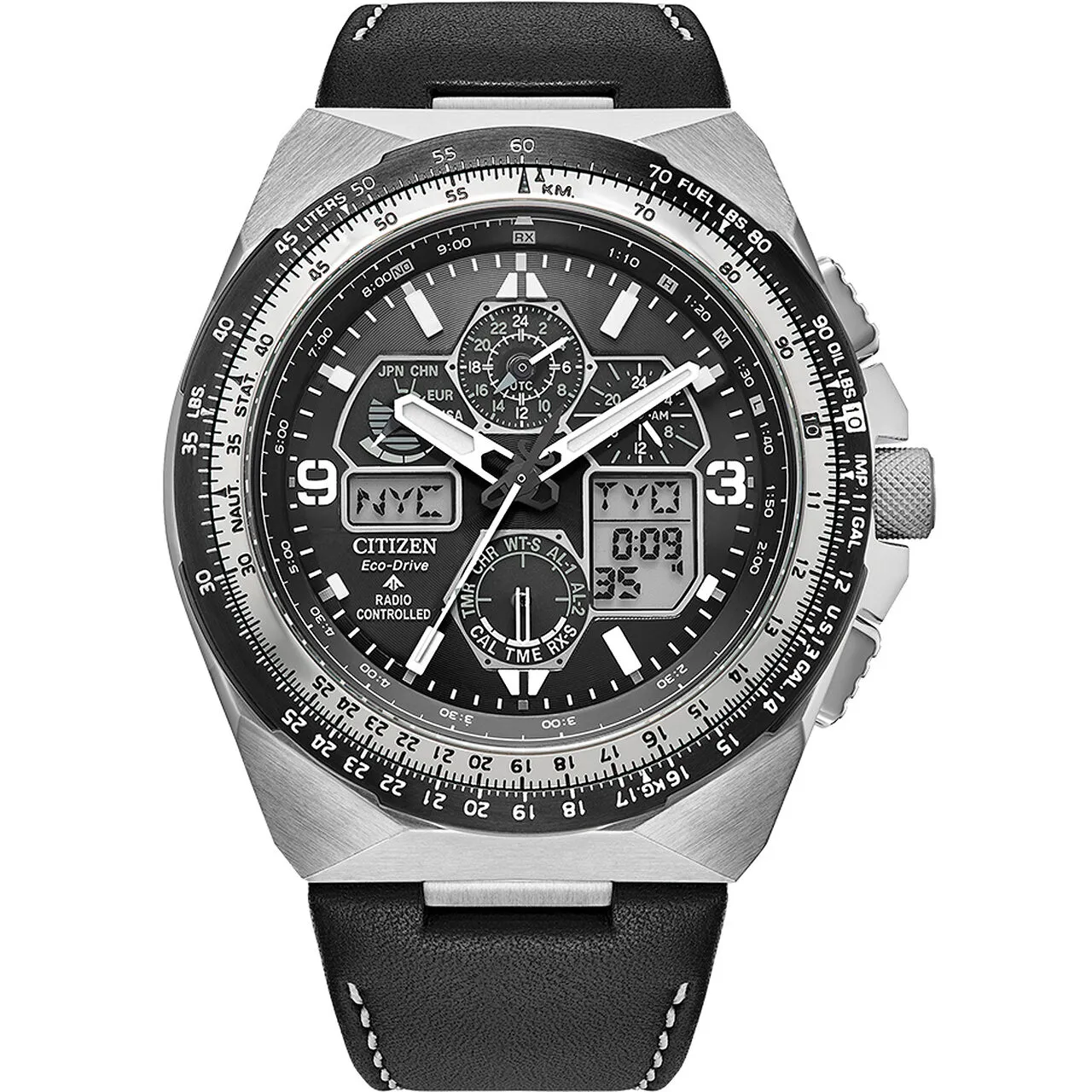 Montre homme citoyen JY8149-05E, Quartz, 45mm, 20ATM