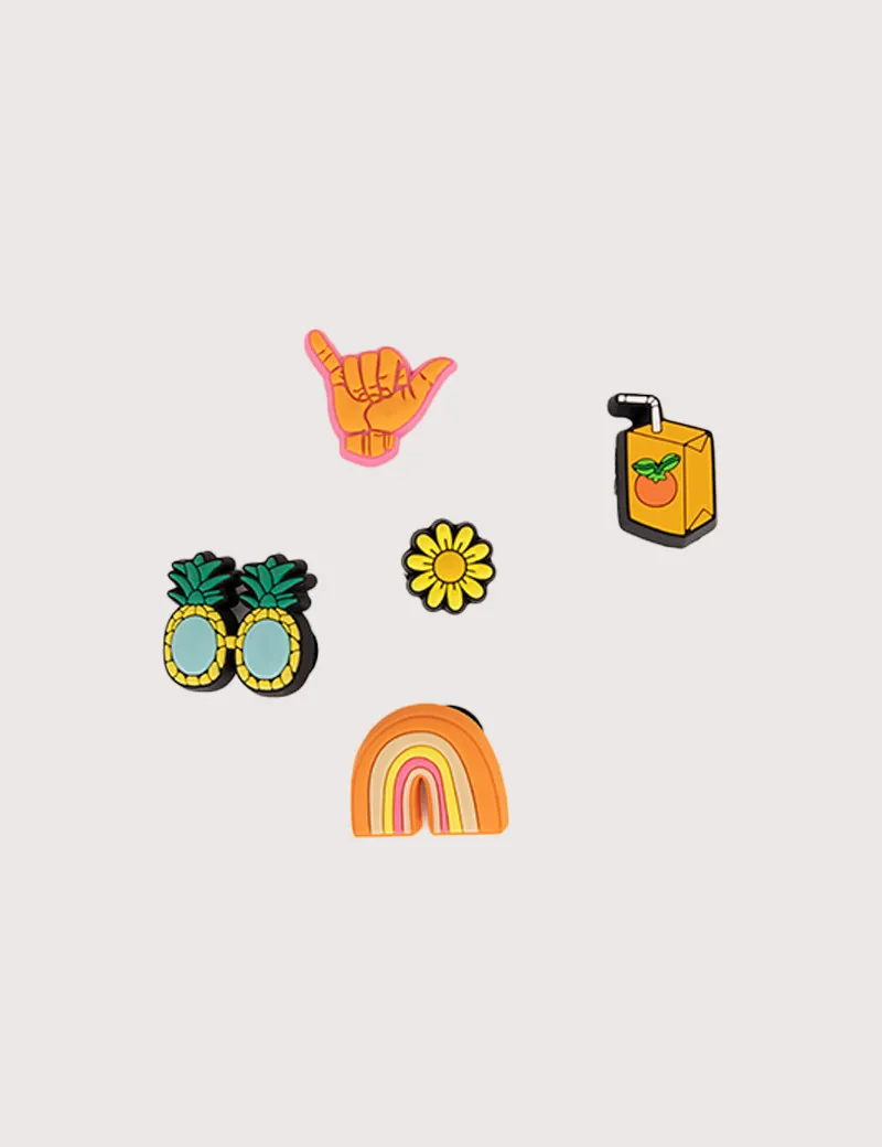 Pack de 5 Jibbitz Sunshine is Fine