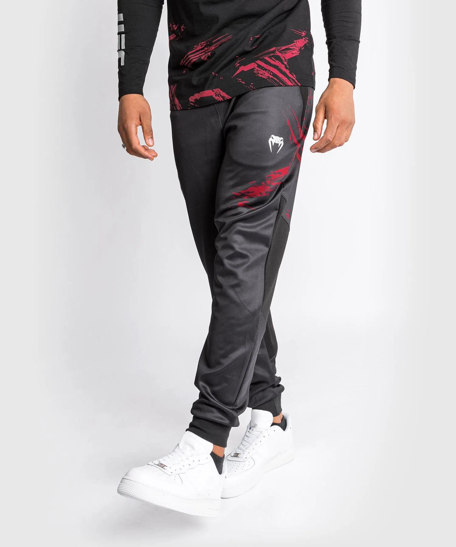 Pantalon de jogging UFC Venum Authentic Fight Week 2.0 - Noir/Rouge