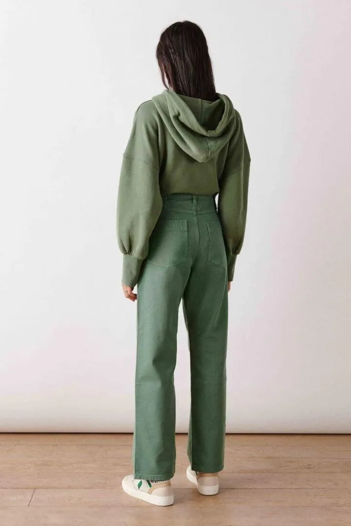 PANTALONS & JEANS ba&sh Femme | CYPRIA. Kaki