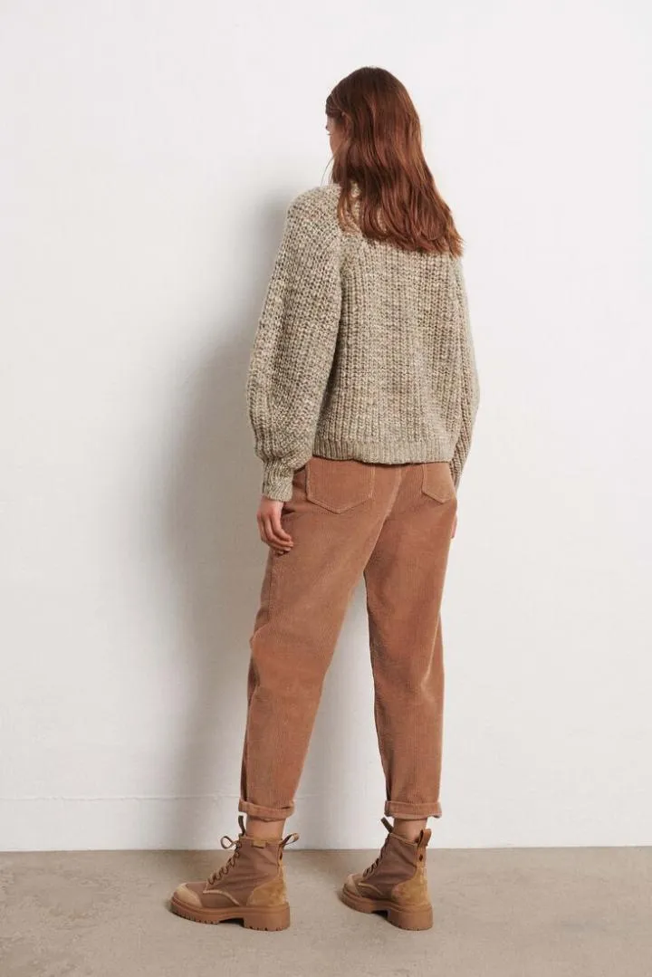 PANTALONS & JEANS ba&sh Femme | DOMI. Chocolat