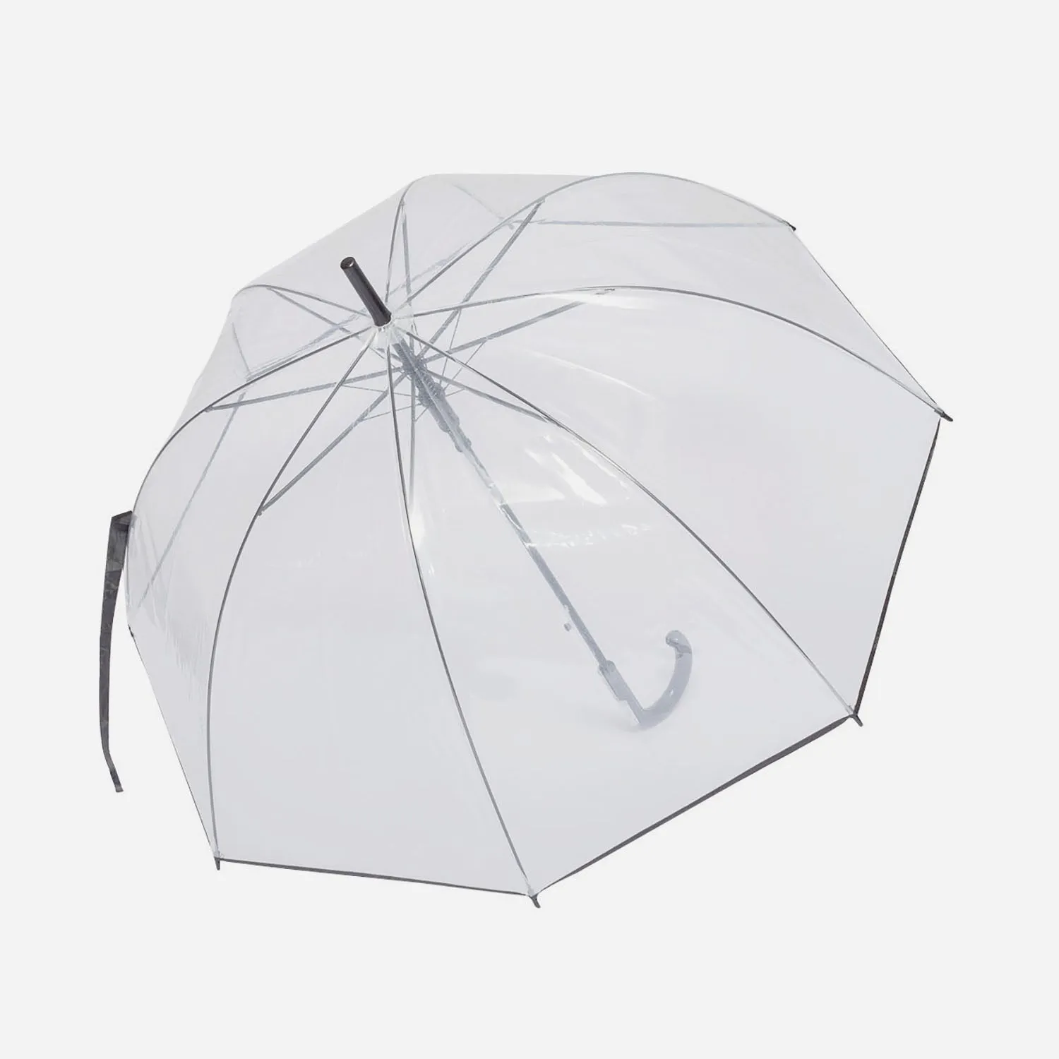 Parapluie transparent et noir - Parapluie / gants Accessoires | ERAM