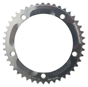 PLATEAU PISTE 5BRA D.144 STRONGLIGHT 44DTS ARGENT ALU 7075 POUR CHAINE 3.17mm (1 1-8)