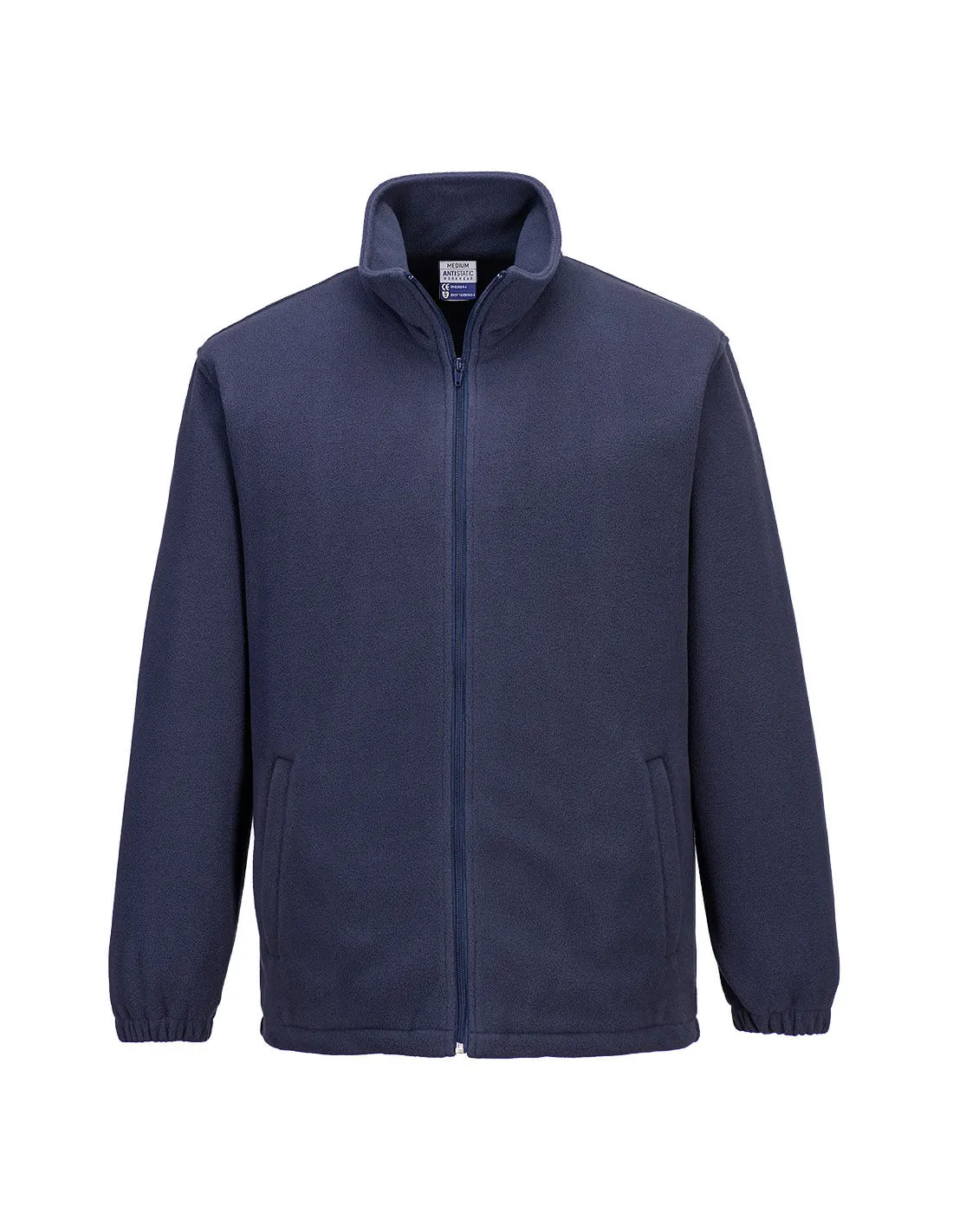 polaire antistatique esd - taille m - marine - portwest