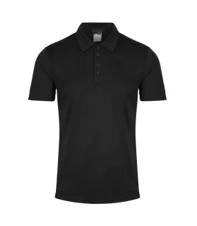 Polo honestly made homme noir Regatta