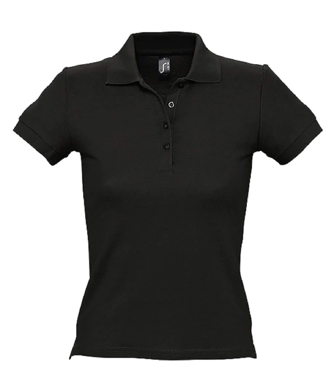 Polo manches courtes - Femme - 11310 - noir