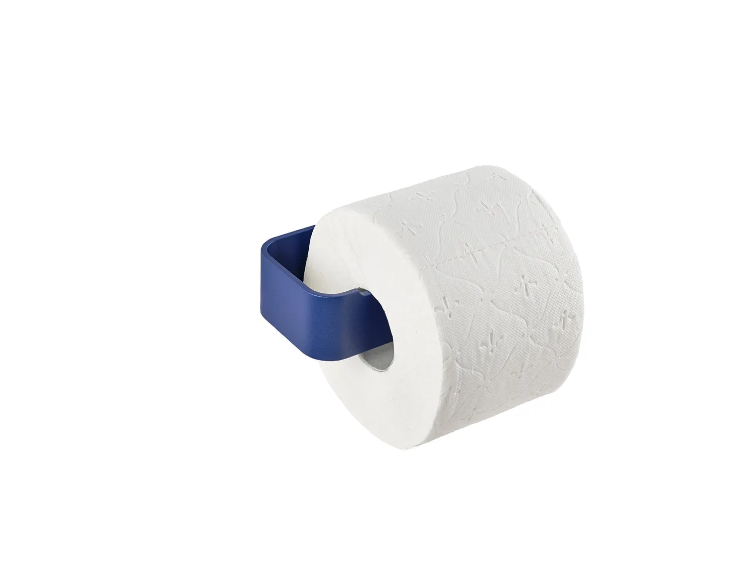 Porte-papier toilette Ume en Aluminium Bleu indigo Zone Denmark 