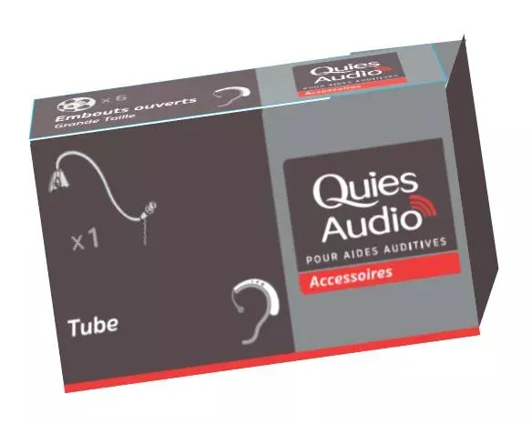 Quies Audio Tube Droit 1 unité