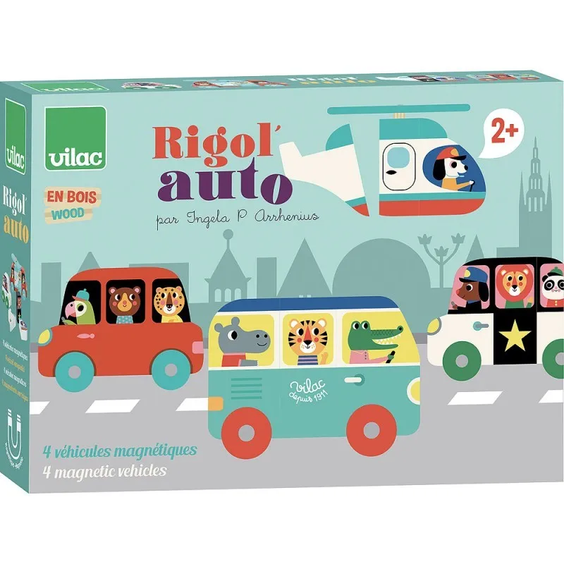Rigol'auto par Ingela P. Arrhenius - VILAC - Perlin Paon Paon