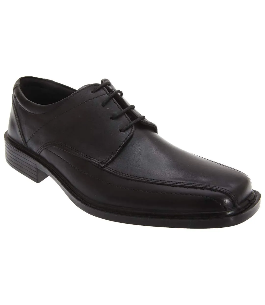 Superlite chaussures de ville en cuir homme noir Roamers