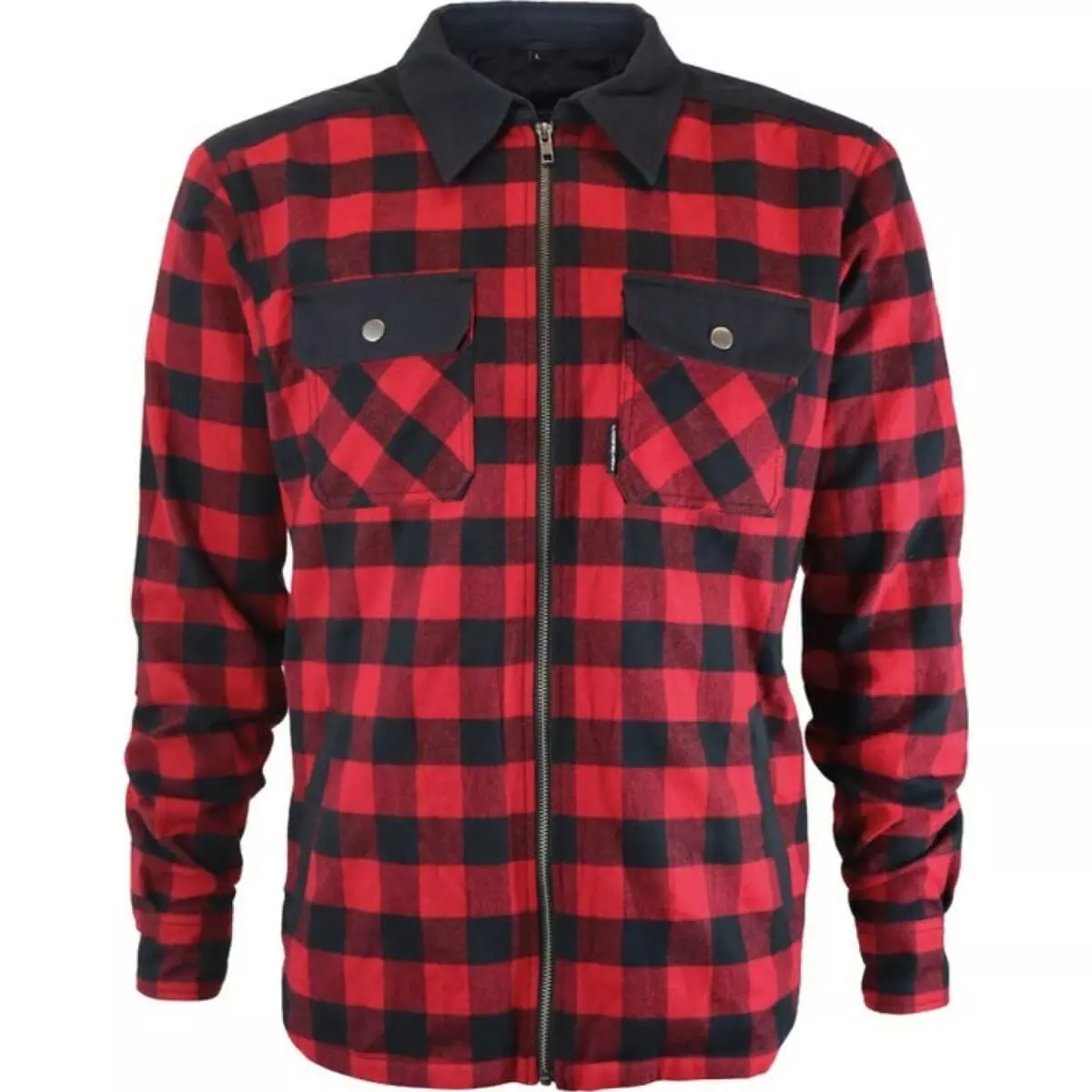 Surchemise Harisson Ranger Rouge Noir - Chemise moto
