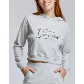 Sweat Capuche Crop Femme - TAIGA I AM Temps Danse - FAME LA MAISON DE LA DANSE