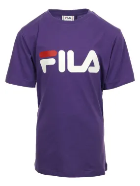 T-shirt Fila Kids Classic Logo Tee "Tillandsia" - Violet