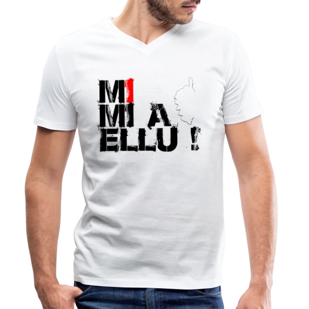 T-shirt H bio col V Mi Mi A Ellu !
