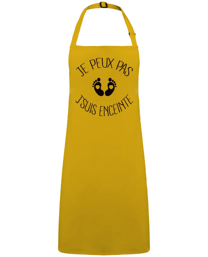 Tablier Je peux pas je suis enceinte par  Freeyourshirt.com