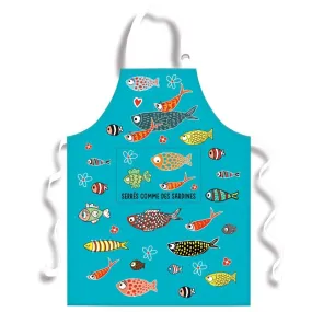TABLIER  "Créations originales" - Serrés comme des sardines