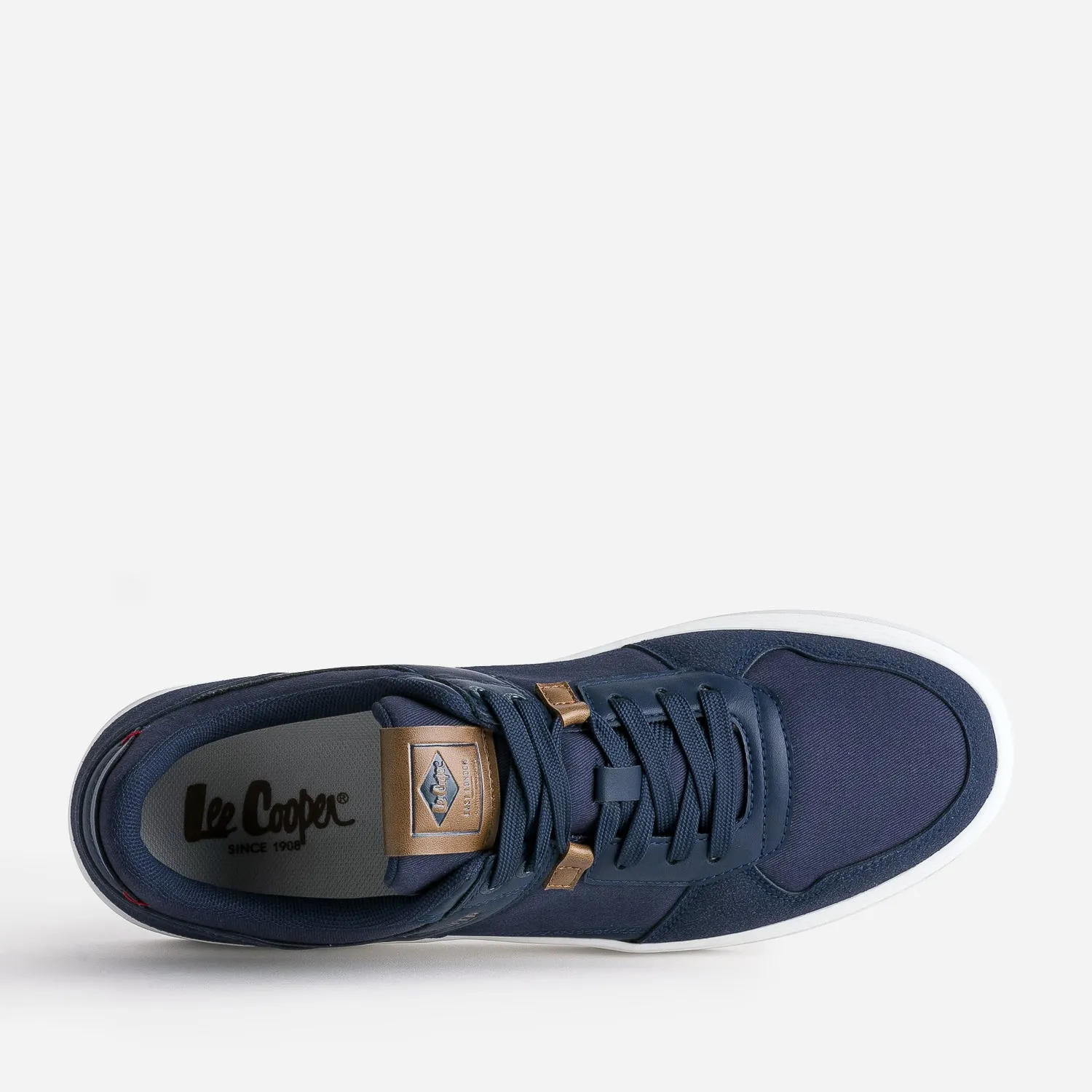 Tennis LEE COOPER marine mix matières - Baskets / Tennis Homme | ERAM