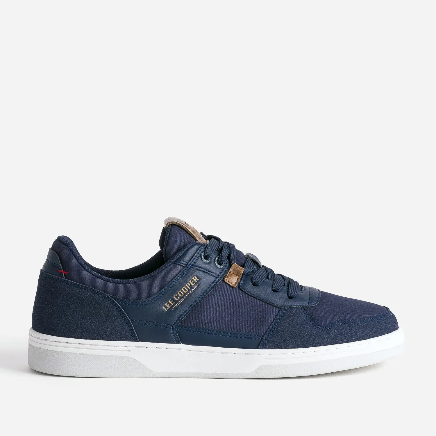 Tennis LEE COOPER marine mix matières - Baskets / Tennis Homme | ERAM