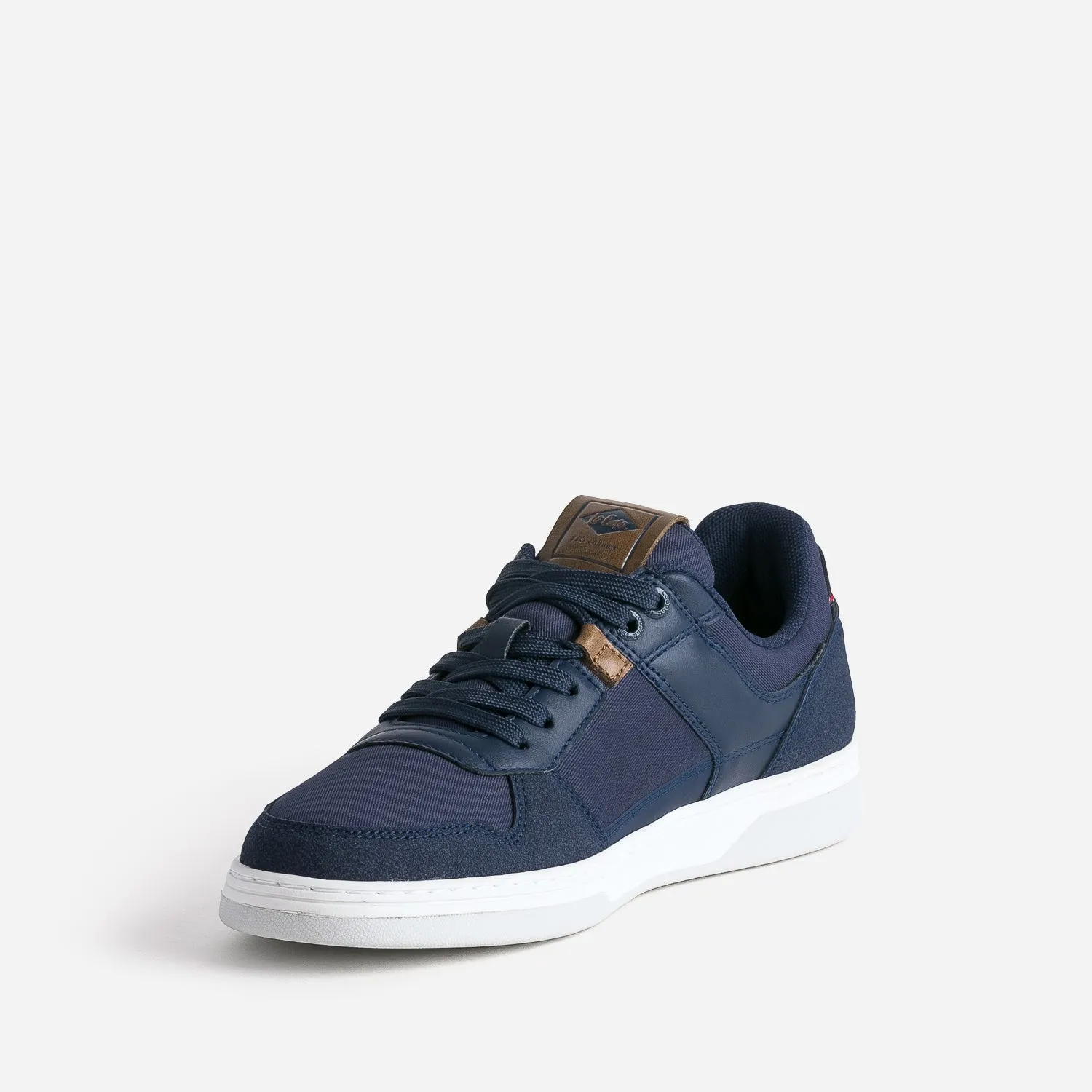 Tennis LEE COOPER marine mix matières - Baskets / Tennis Homme | ERAM