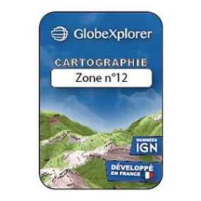 TOPO GLOBEXPLORER 1/25e FRANCE ZONE 12 DOM TOM