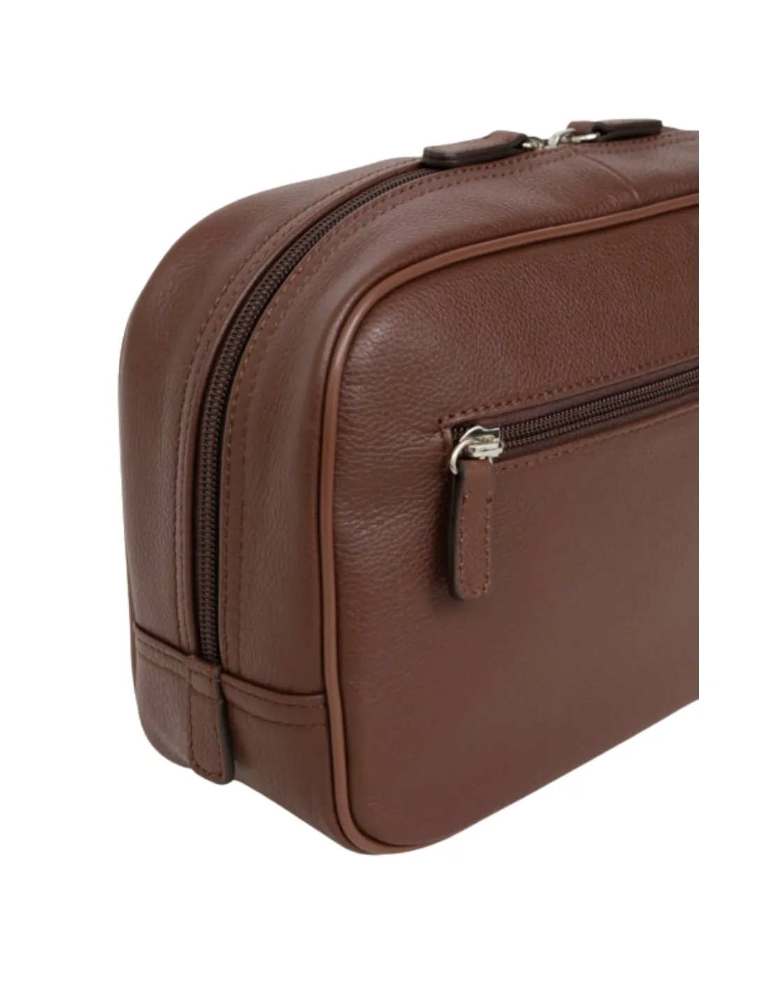 Trousse de toilette Hexagona Ref 40933 chocolat 25*16*9 cm