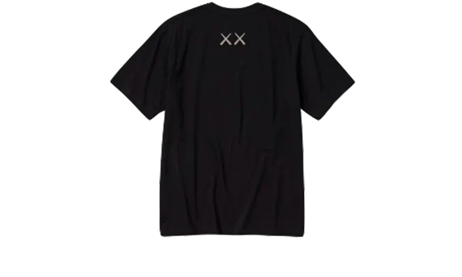 Uniqlo T-Shirt KAWS Black Graphic (Asian Sizing)