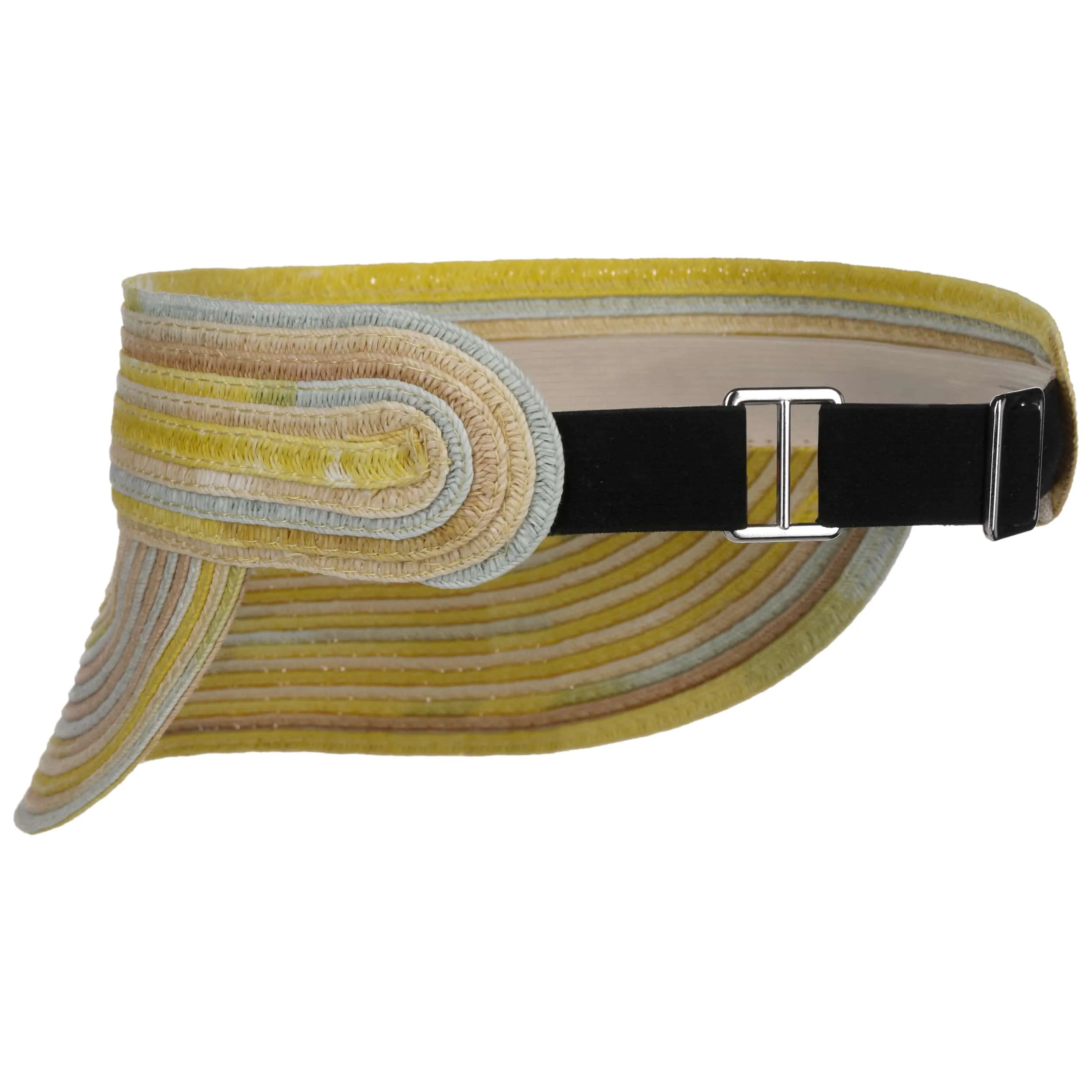 Visière en Paille Multicolour by Seeberger --> Chapeaux, casquettes & bonnets en ligne ▷ Chapeaushop